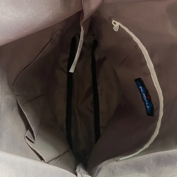 KAVU Tri-Color Crossbody Bag - Brown, Orange, and Blue - Picture 5 of 5